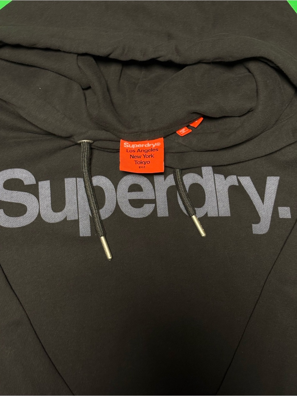 Superdry Black International Hoodie
